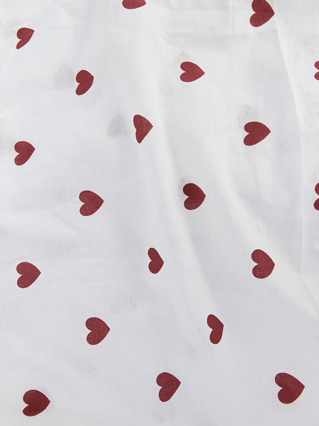 Heart Patterned Cotton Single Sheet-1