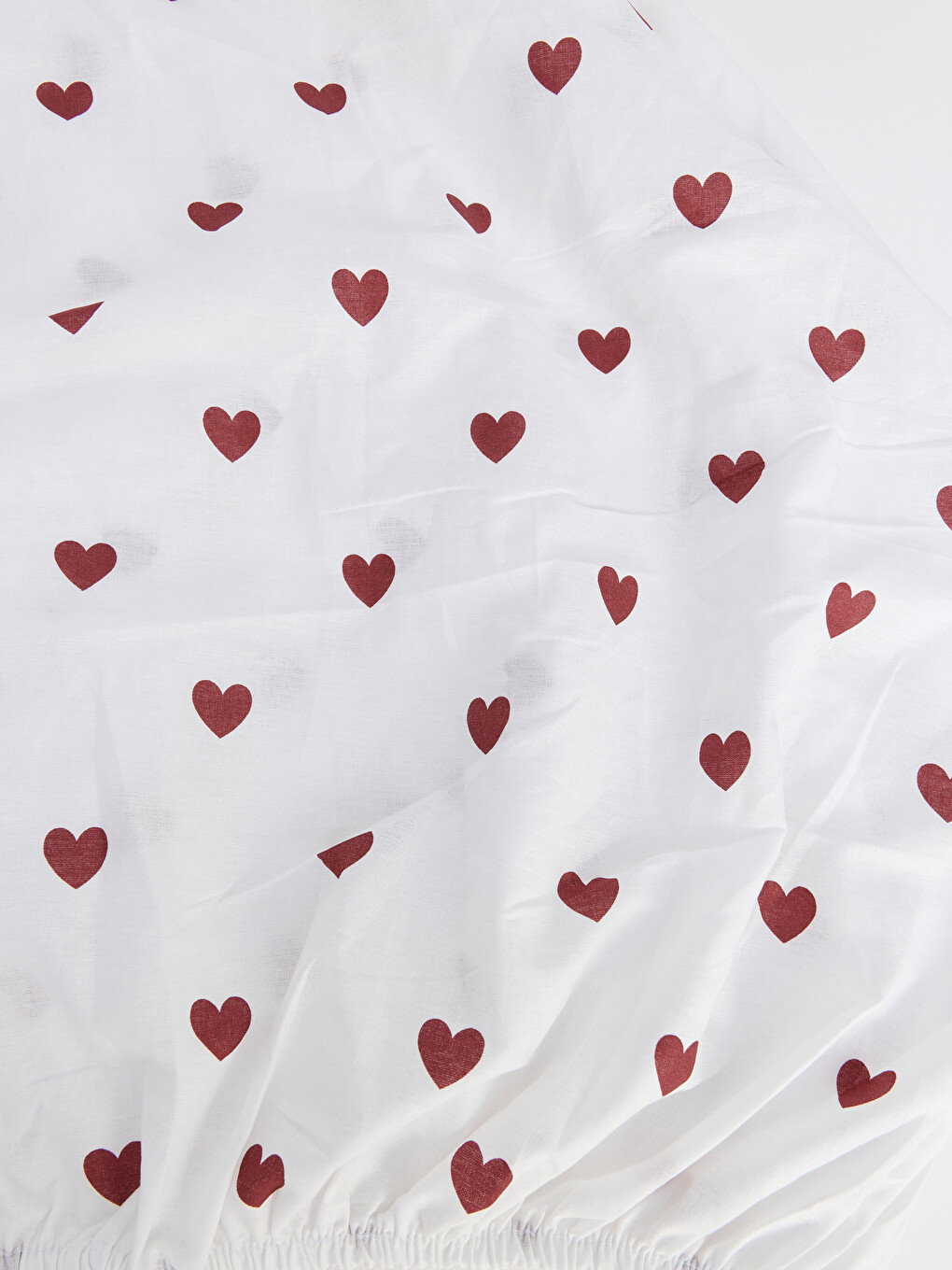 Heart Patterned Cotton Single Sheet-2