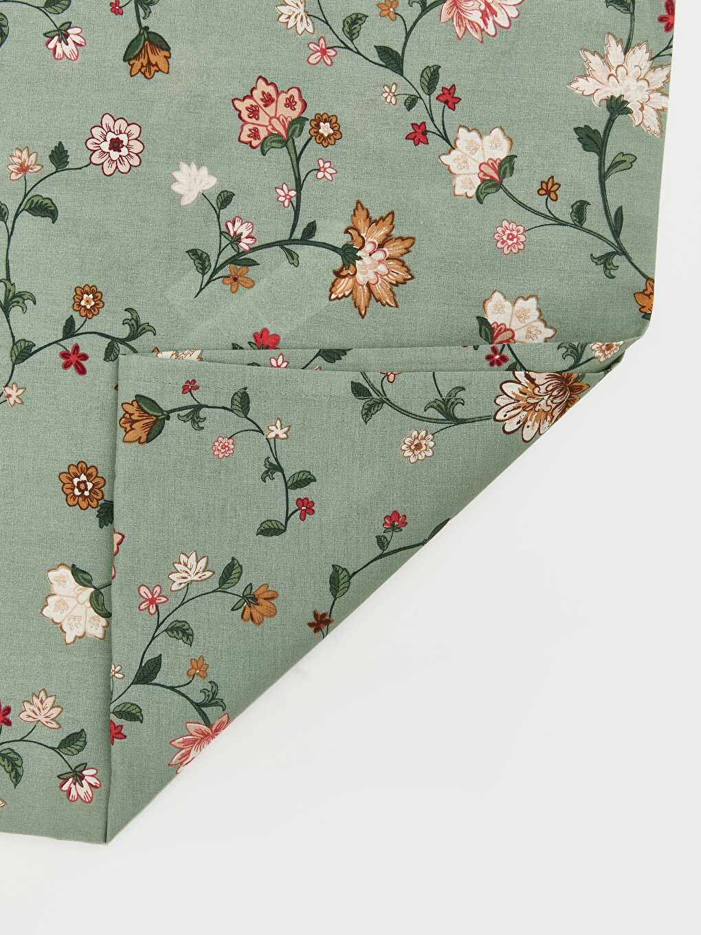 Flower Patterned Cotton Pillowcase 2 Pack 50x70 Cm-4
