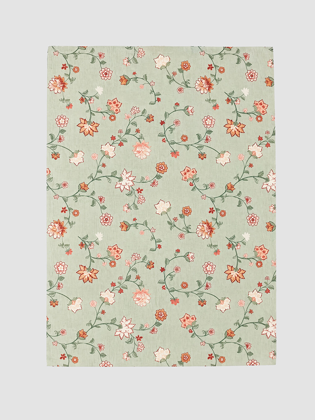 Flower Patterned Cotton Pillowcase 2 Pack 50x70 Cm-2