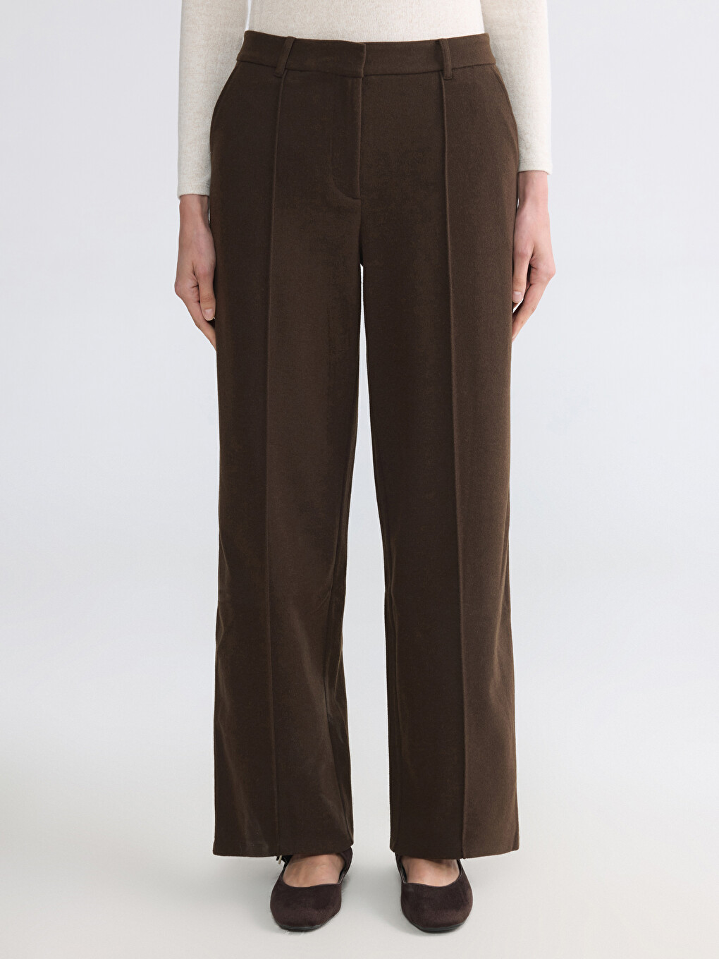 Pantaloni Maro Femeie-1