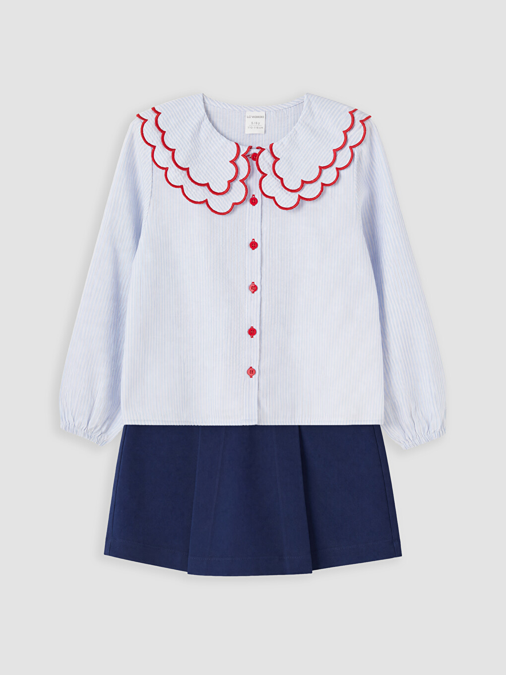 Striped Girls' Set-1