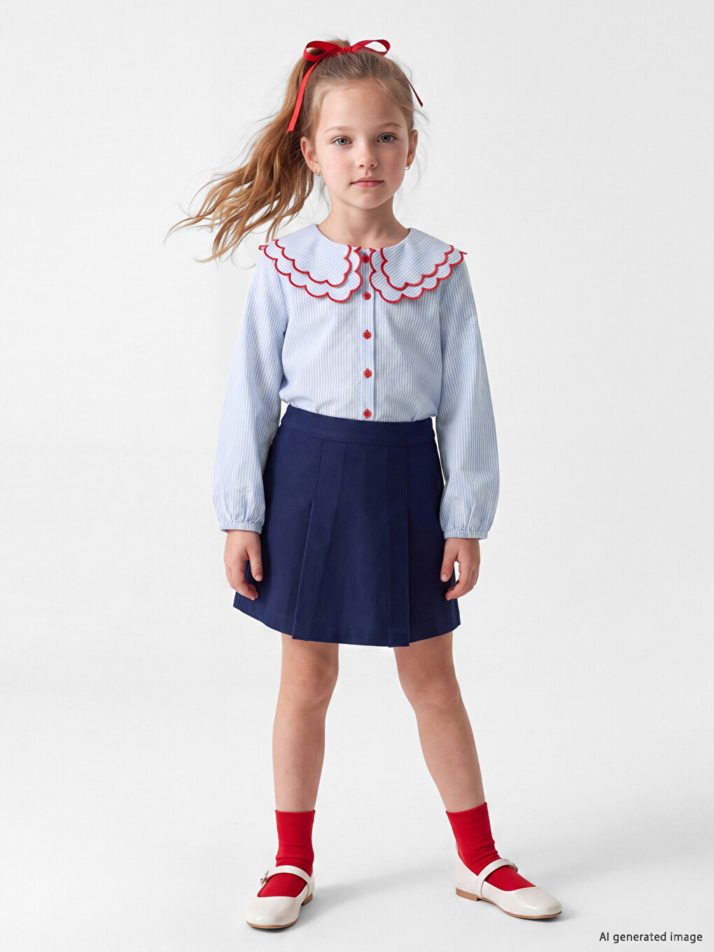 Striped Girls' Set