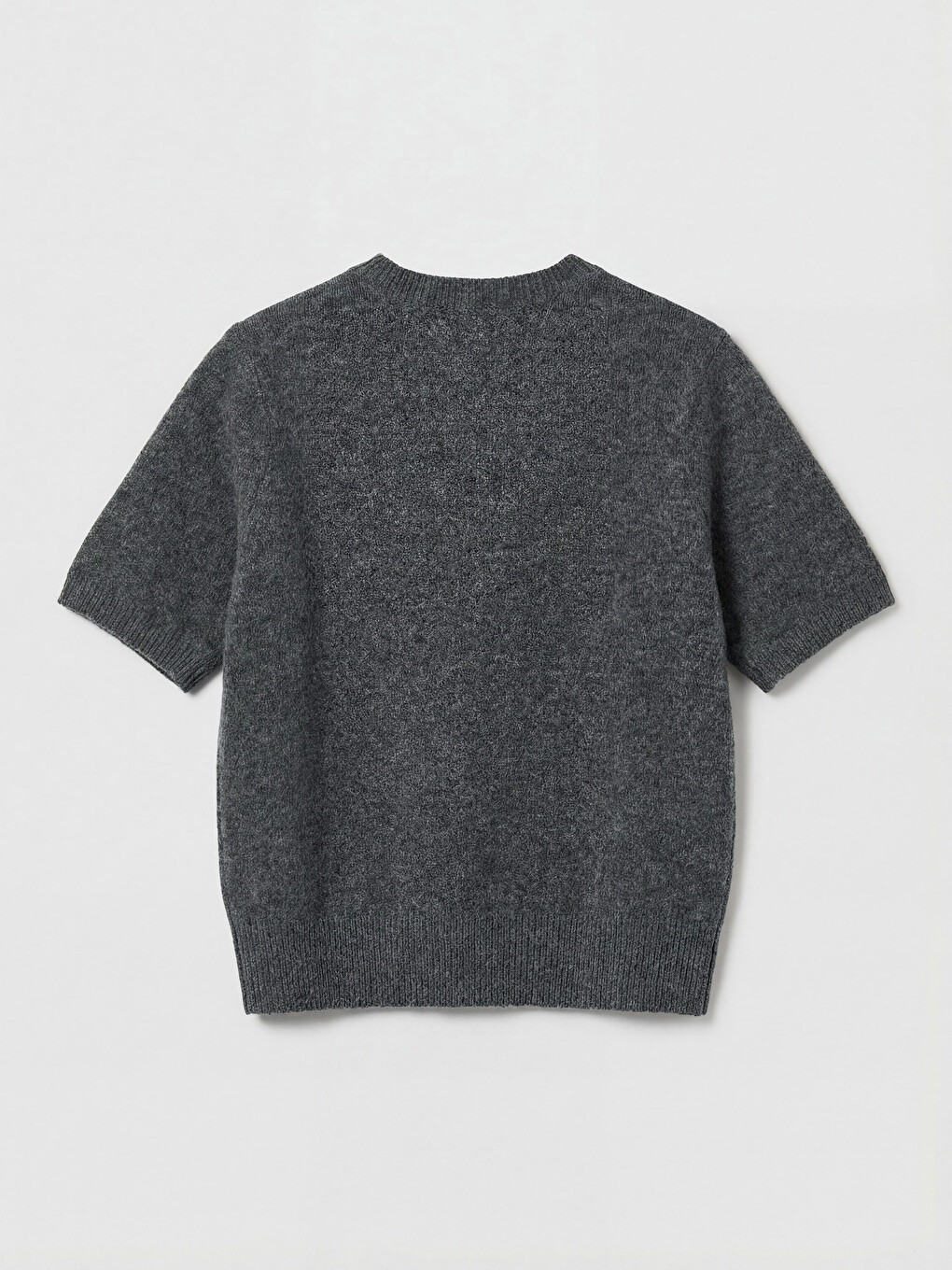 Embroidered Short Sleeved Women's Knitwear Sweater-5