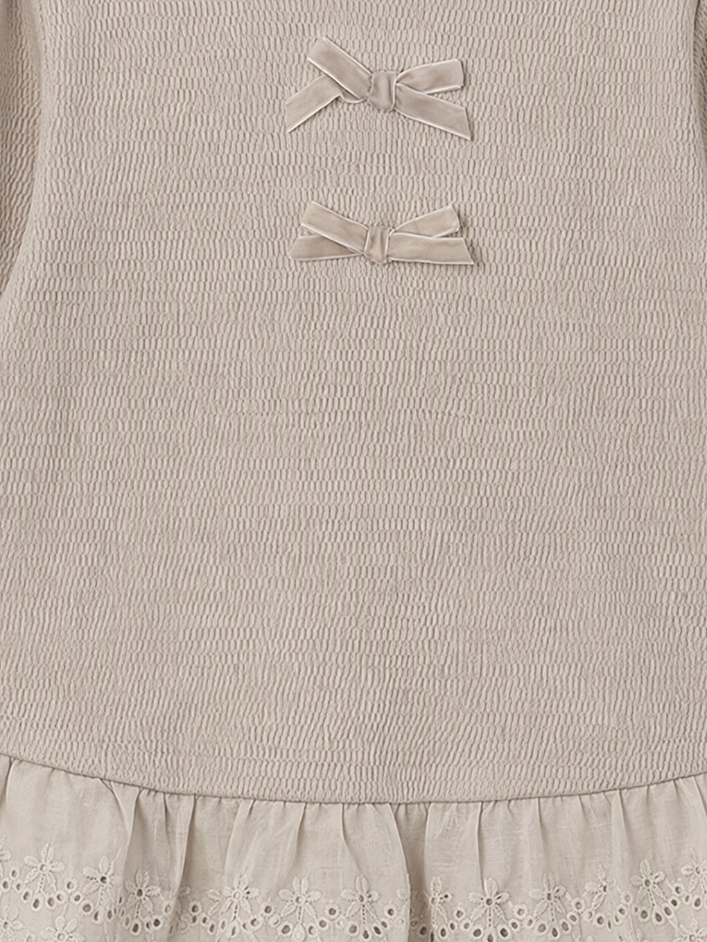 Crew Neck Girls' T-shirt-2