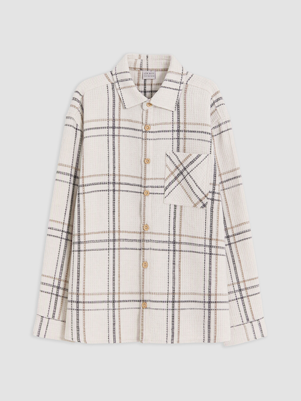 Boy Ecru Overshirt