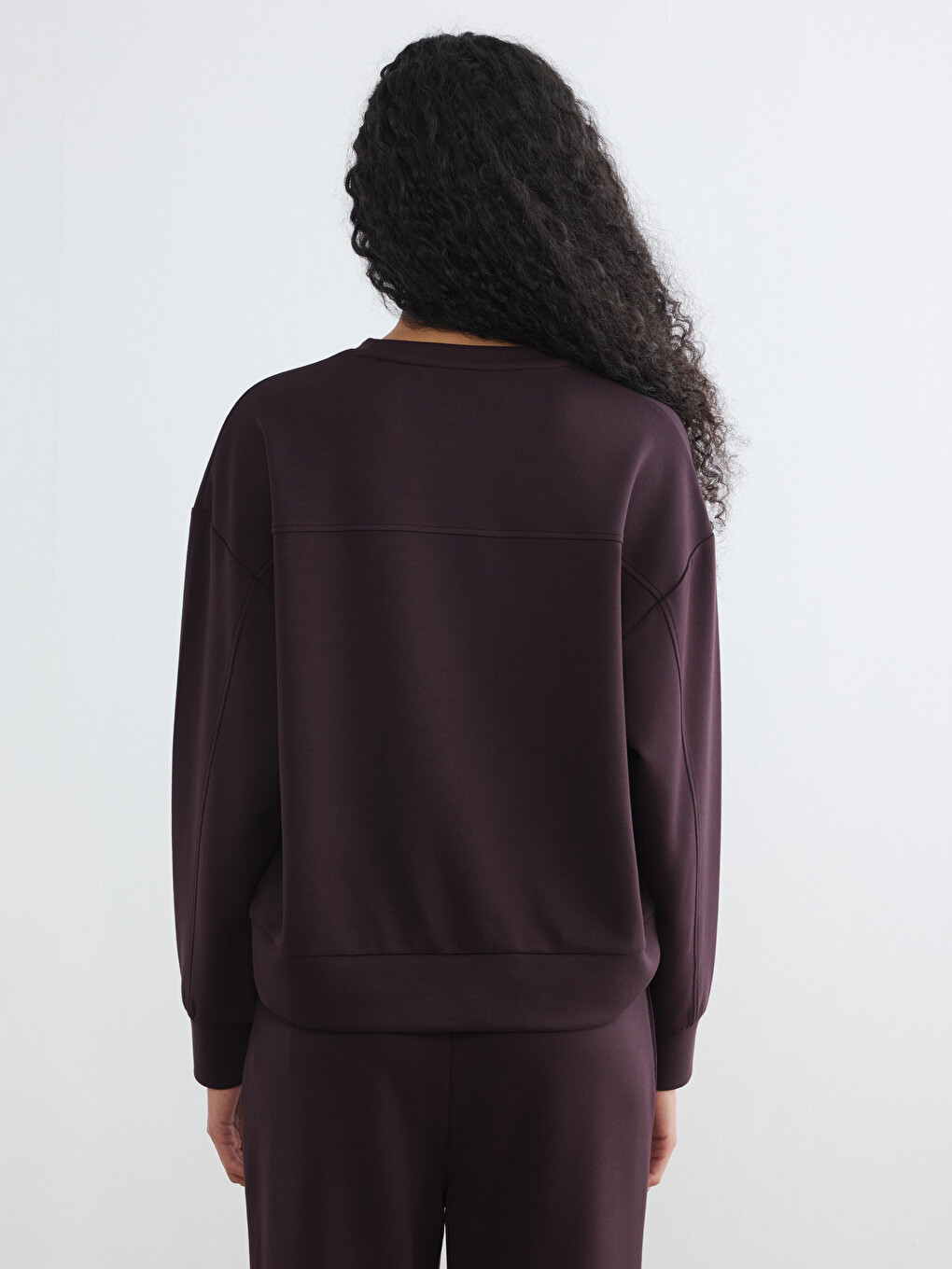 Soft Touch Oversize Women's Sweatshirt-3