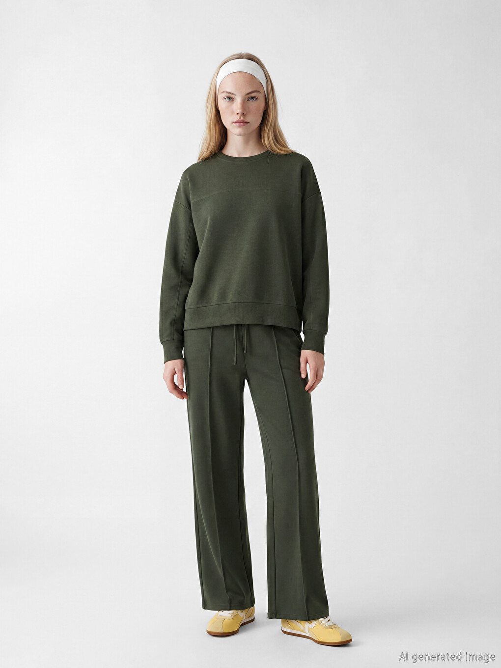 Soft Touch Oversize Women's Sweatshirt-1