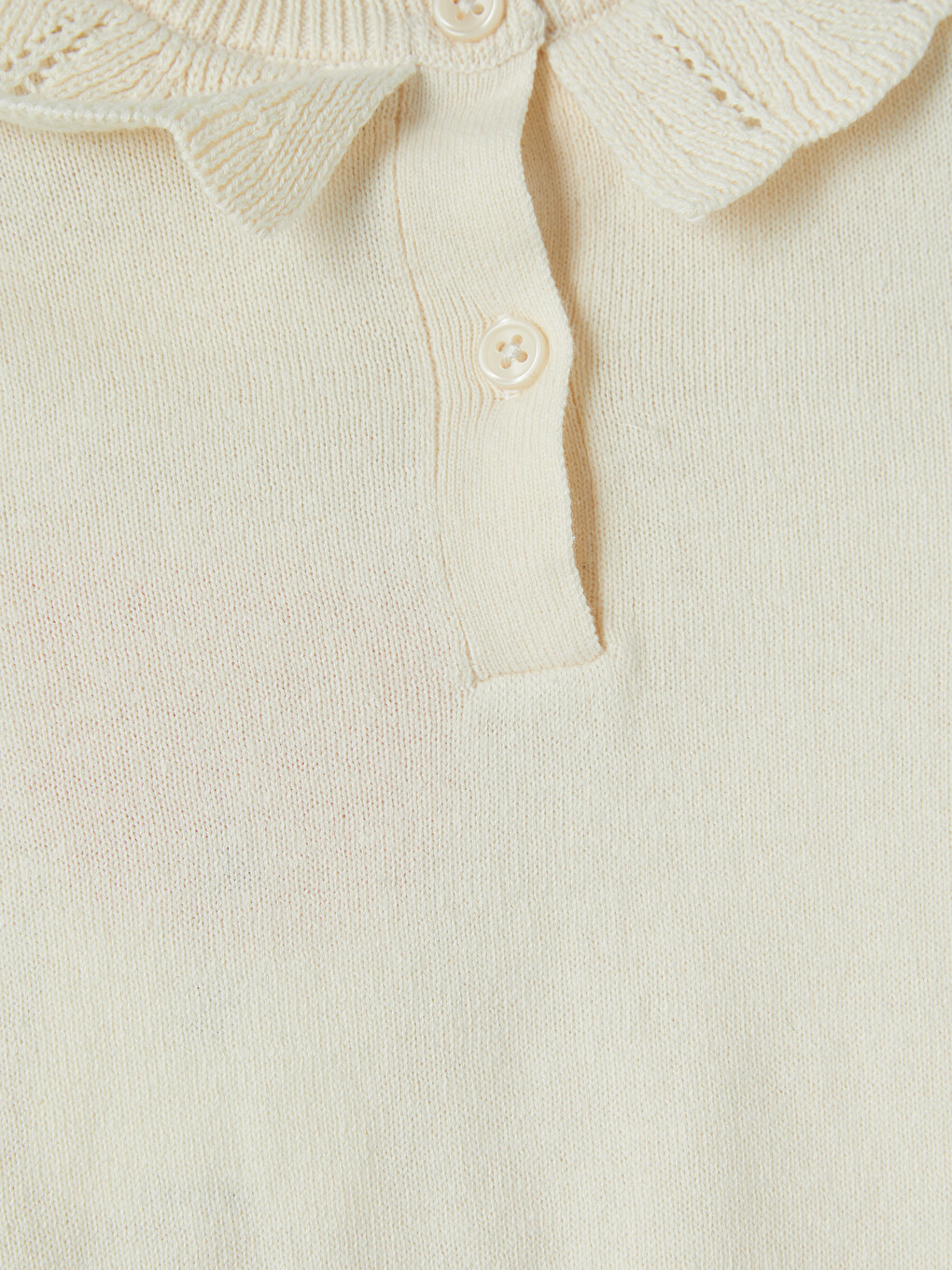 Embroidered Baby Girls' Knitwear Set-6