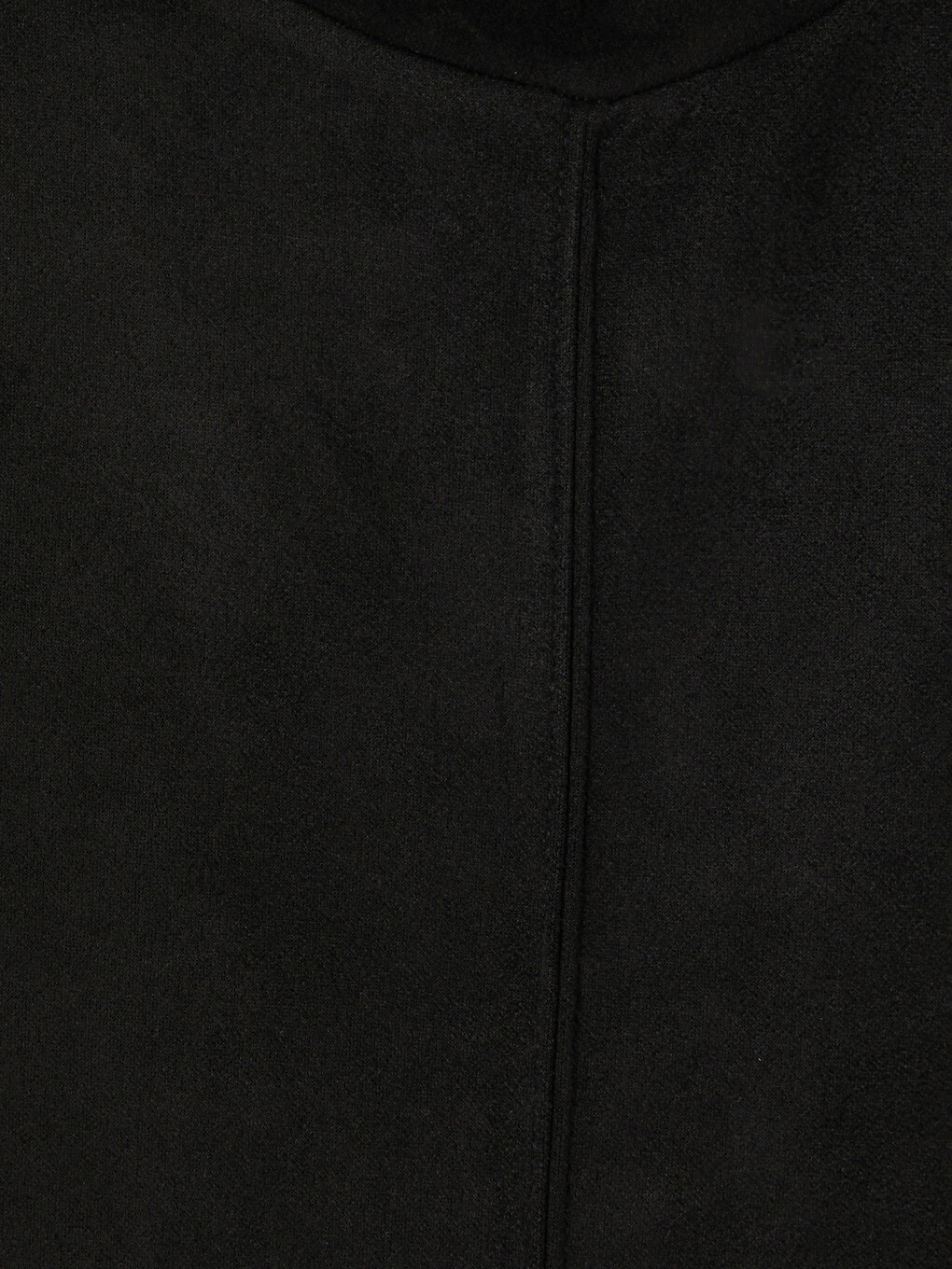 Crew Neck Faux Suede Mini Dress-5