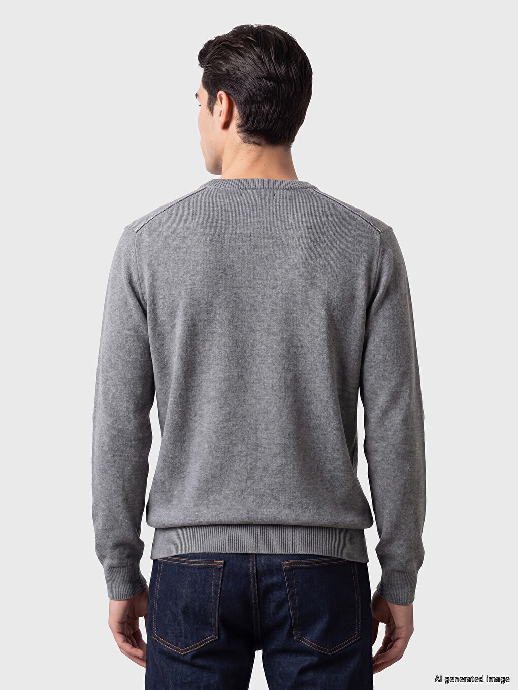 Man Grey Sweater-2
