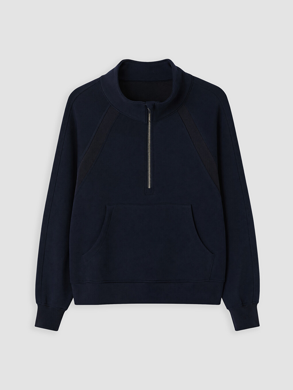 Woman Navy Sweatshirt-4