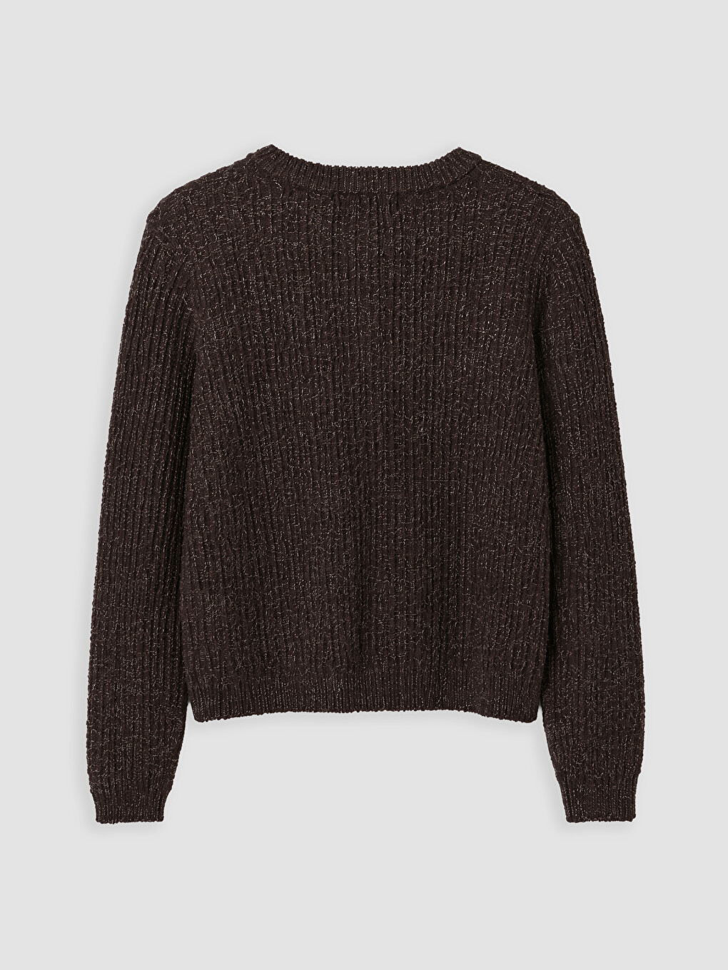 Crew Neck Patterned Women's Knitwear Cardigan-6
