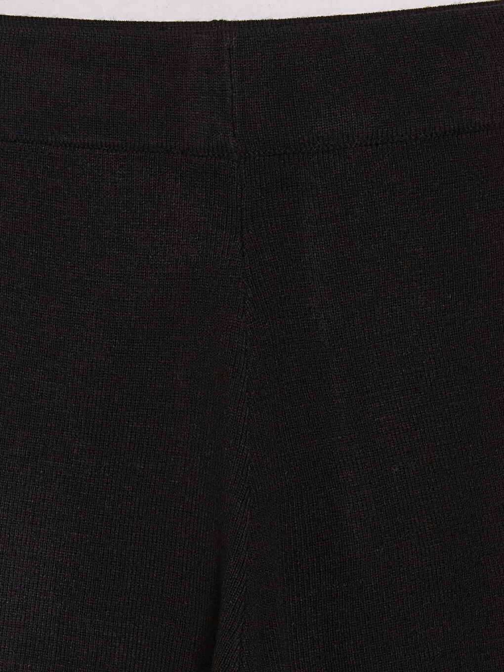 Elastische Taille Damen Strickhosen-5