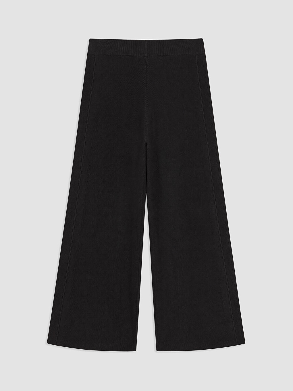 Elastische Taille Damen Strickhosen-6
