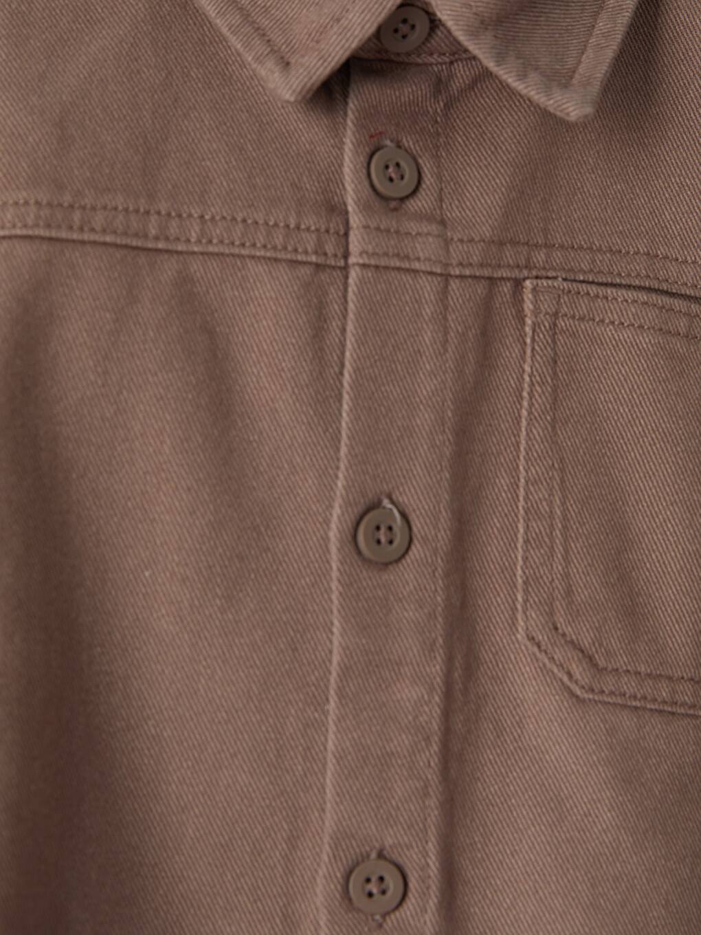 Kahverengi Gabardin Erkek Çocuk 3'lü Takım-2