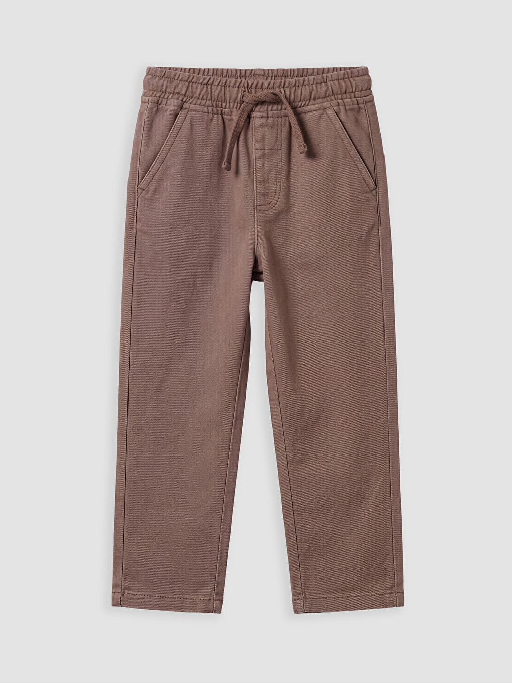 Kahverengi Gabardin Erkek Çocuk 3'lü Takım-6