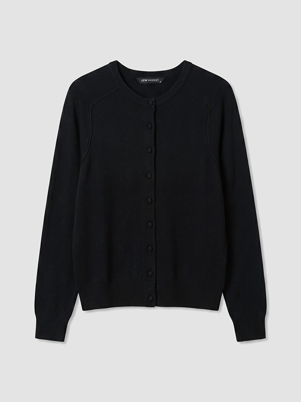 Crew Neck Women's Knitwear Cardigan-4