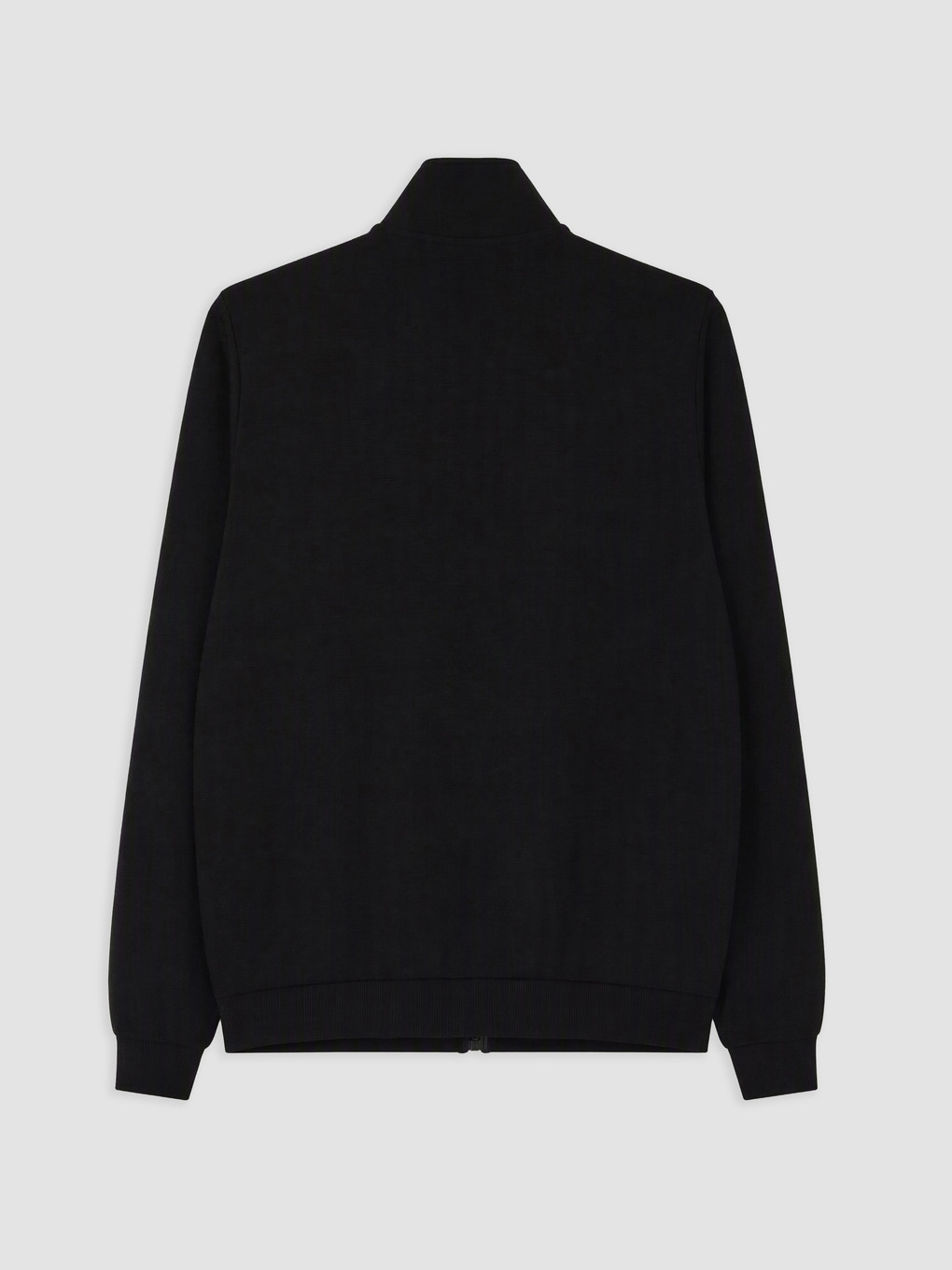 Mock Neck Men's Zip-up Sweatshirt-5