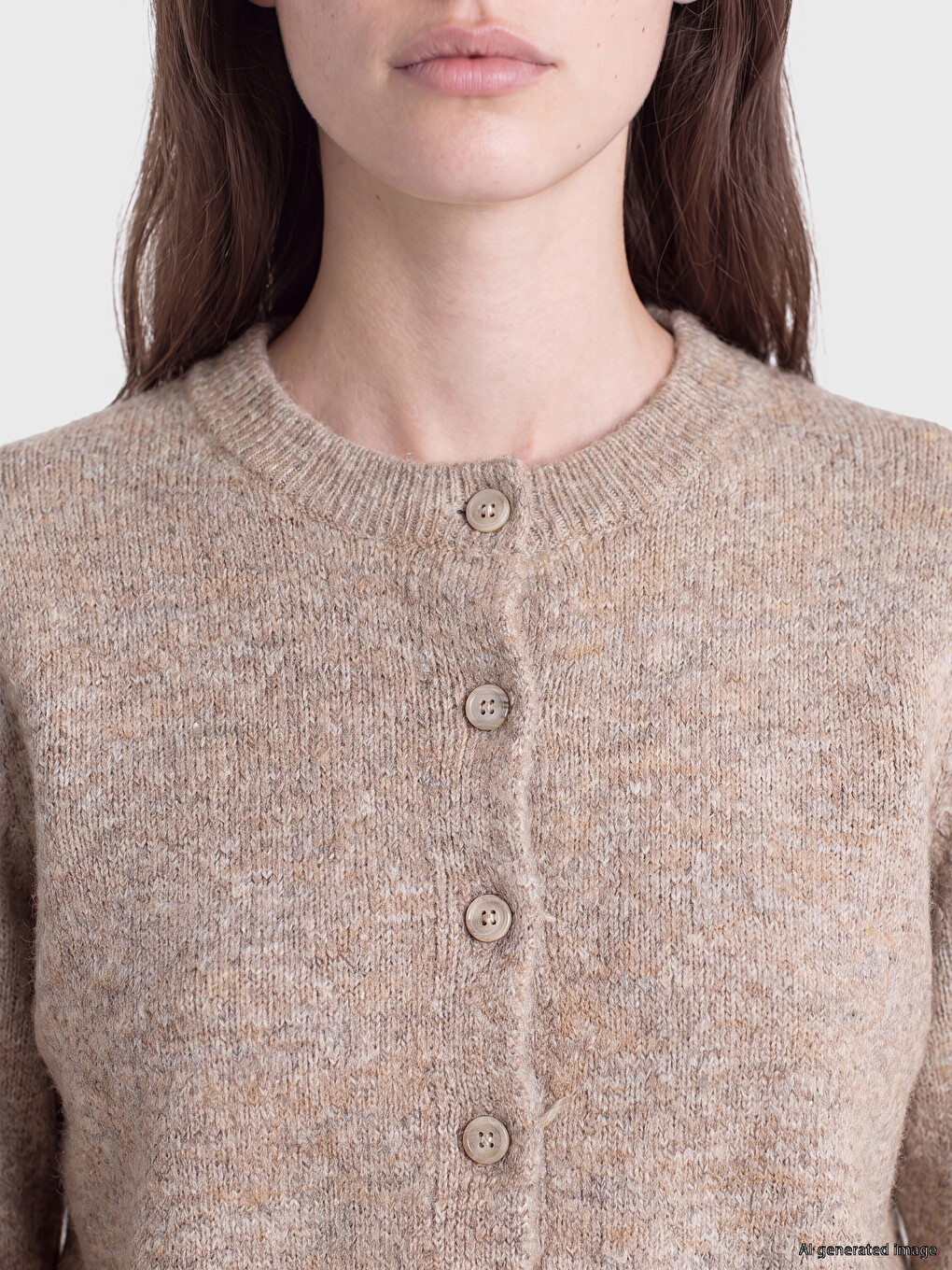 Cardigan Bej Femeie-2