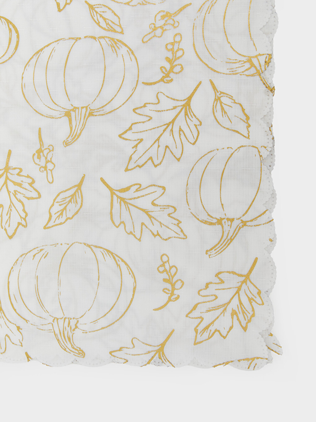 Pumpkin Patterned Tablecloth 140x180 Cm-3
