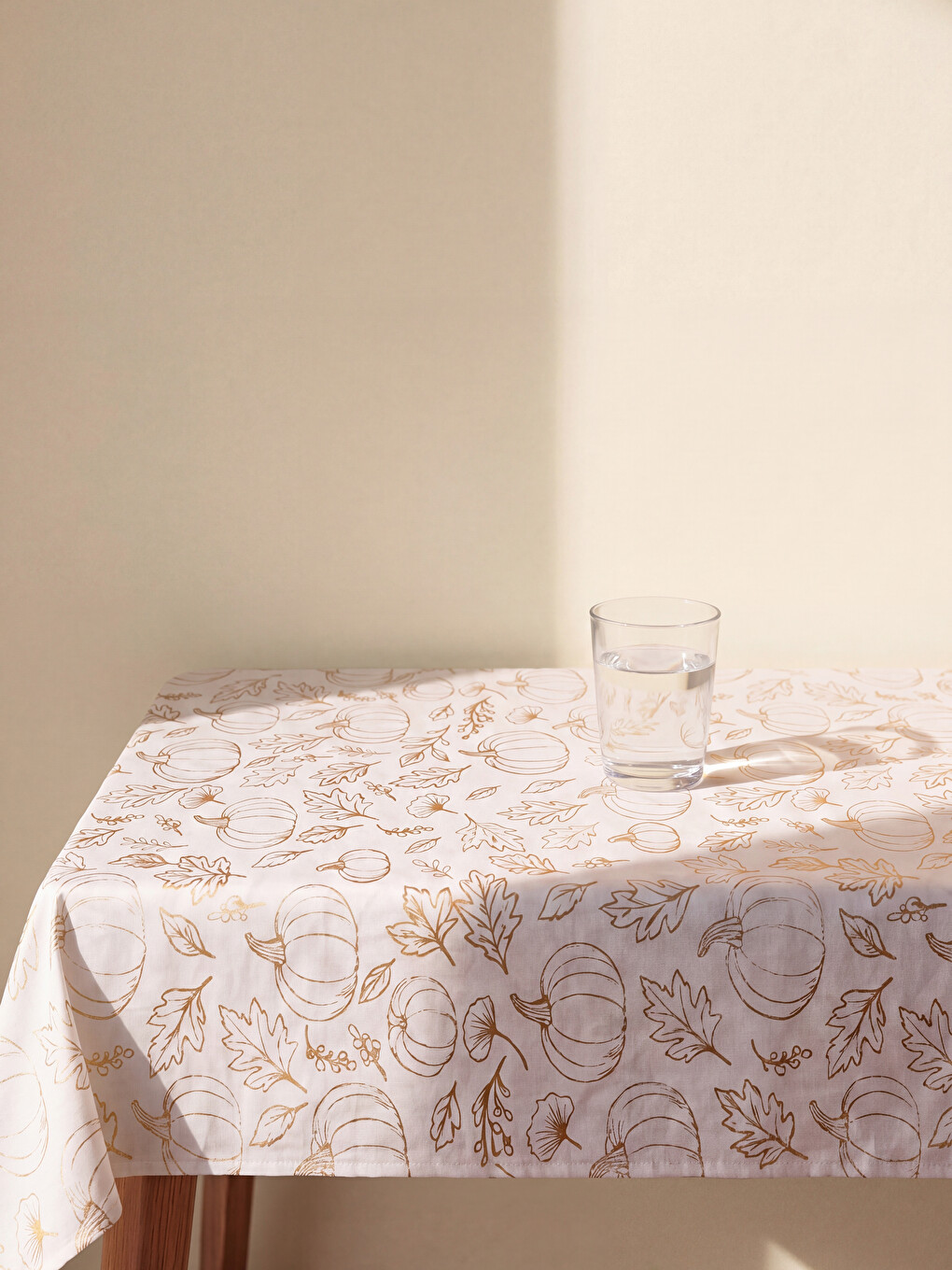 Pumpkin Patterned Tablecloth 140x180 Cm