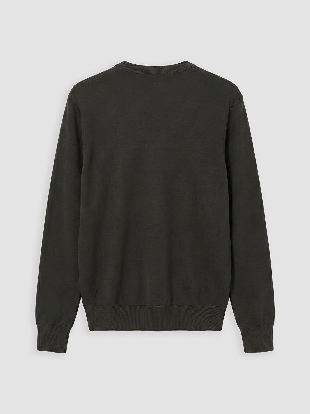 Crew Neck Long Sleeved Women's Knitwear Sweater-5