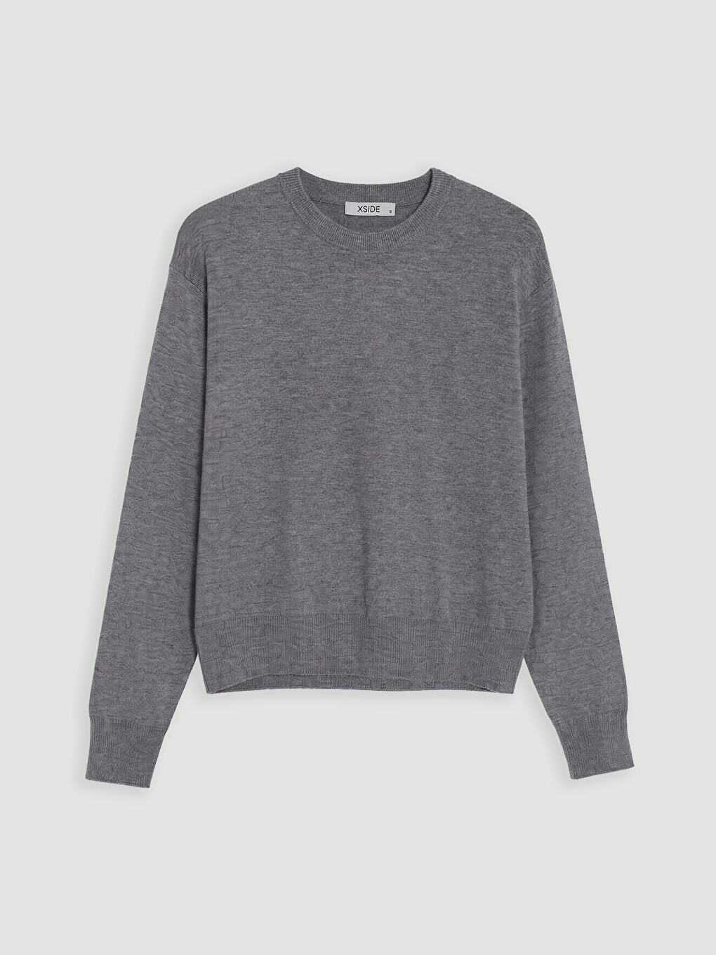 Crew Neck Women's Knitwear Sweater-4