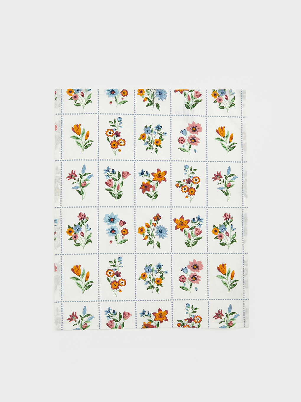 Prosop De Ceai Cu Model Floral, Set De 2, 40x60 Cm-2