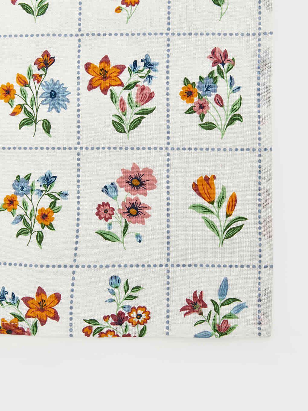 Prosop De Ceai Cu Model Floral, Set De 2, 40x60 Cm-3