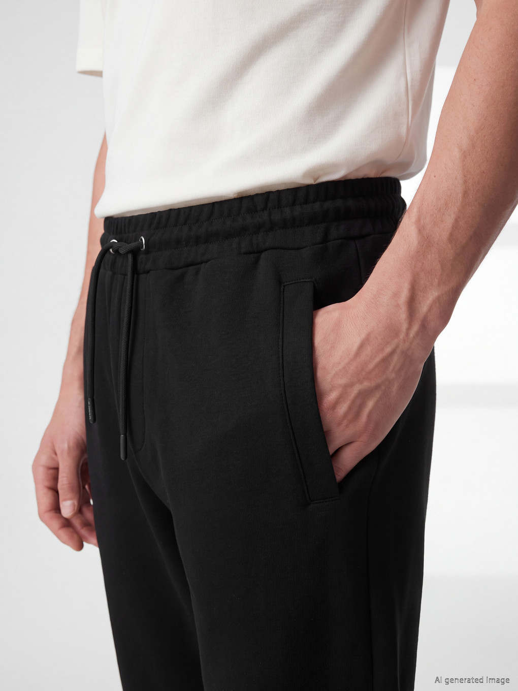 Regular Fit Men's Sweatpants-2