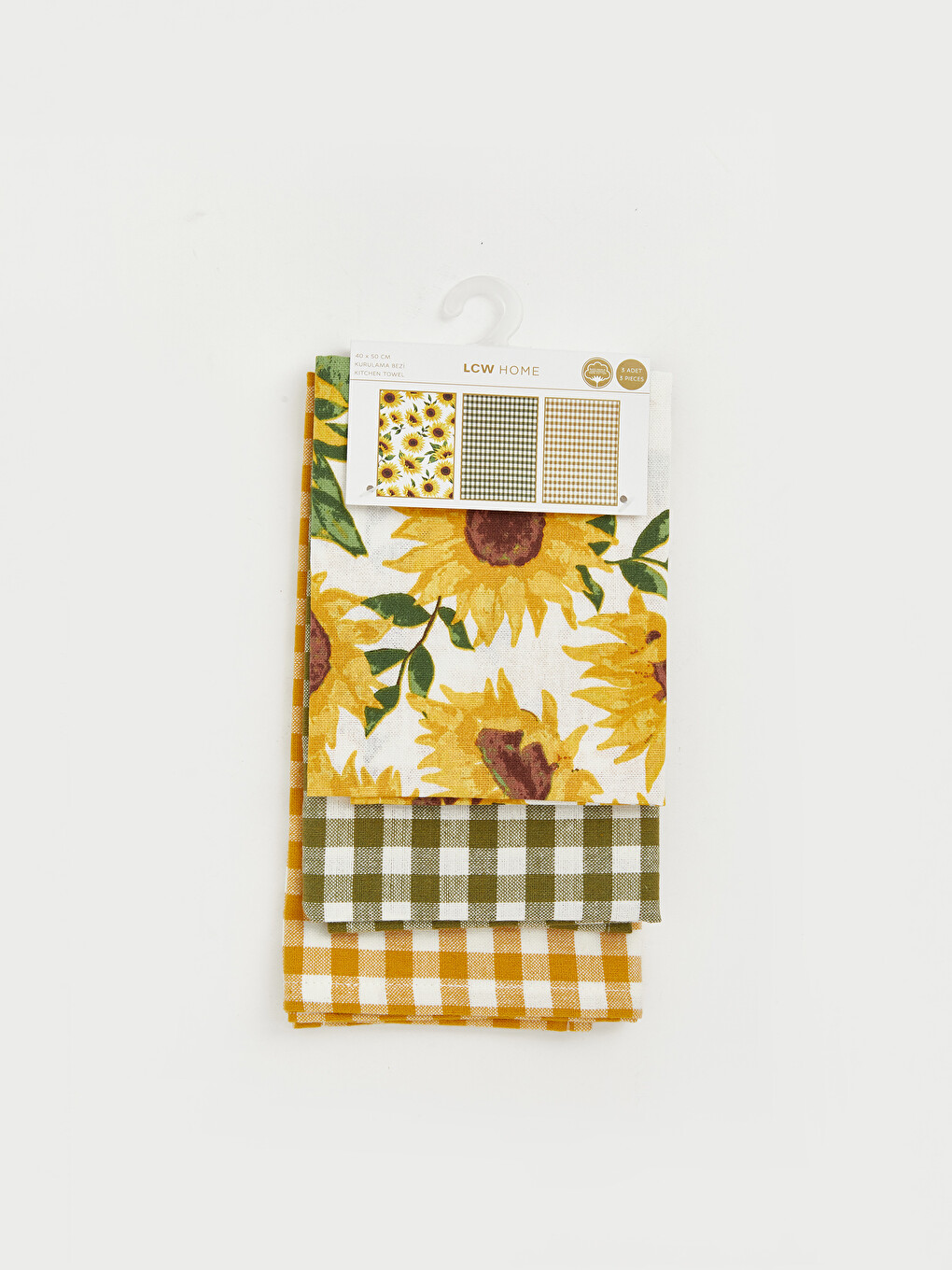 Patterned Tea Towel 3-pack