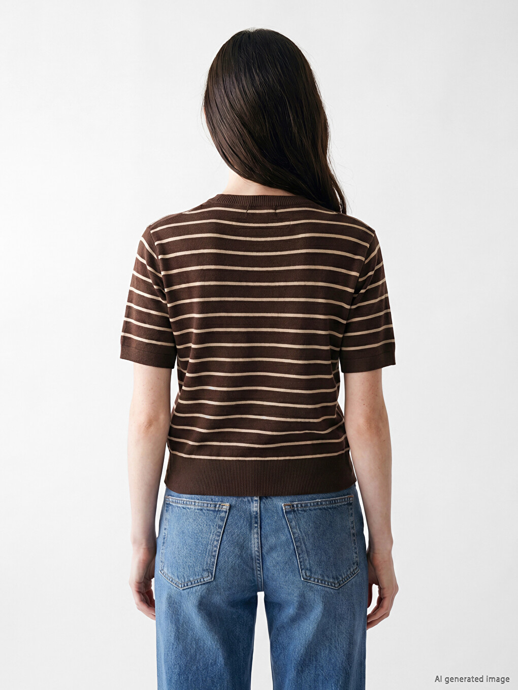 Pull-over Brun Femme-3