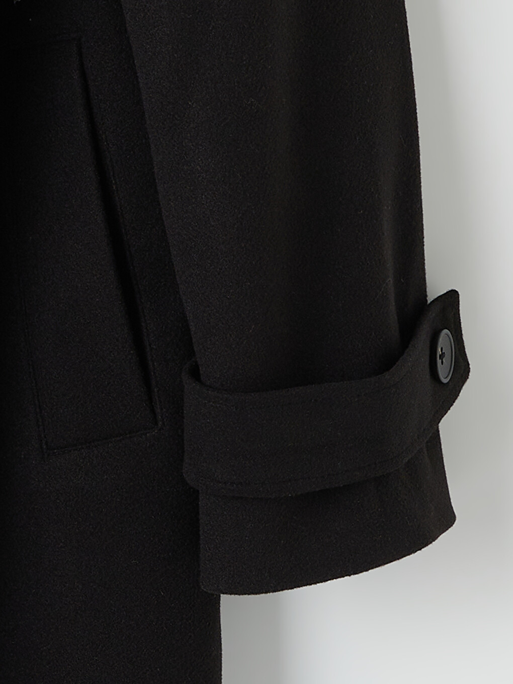 Double Breasted Collar Women's Cachet Overcoat-7