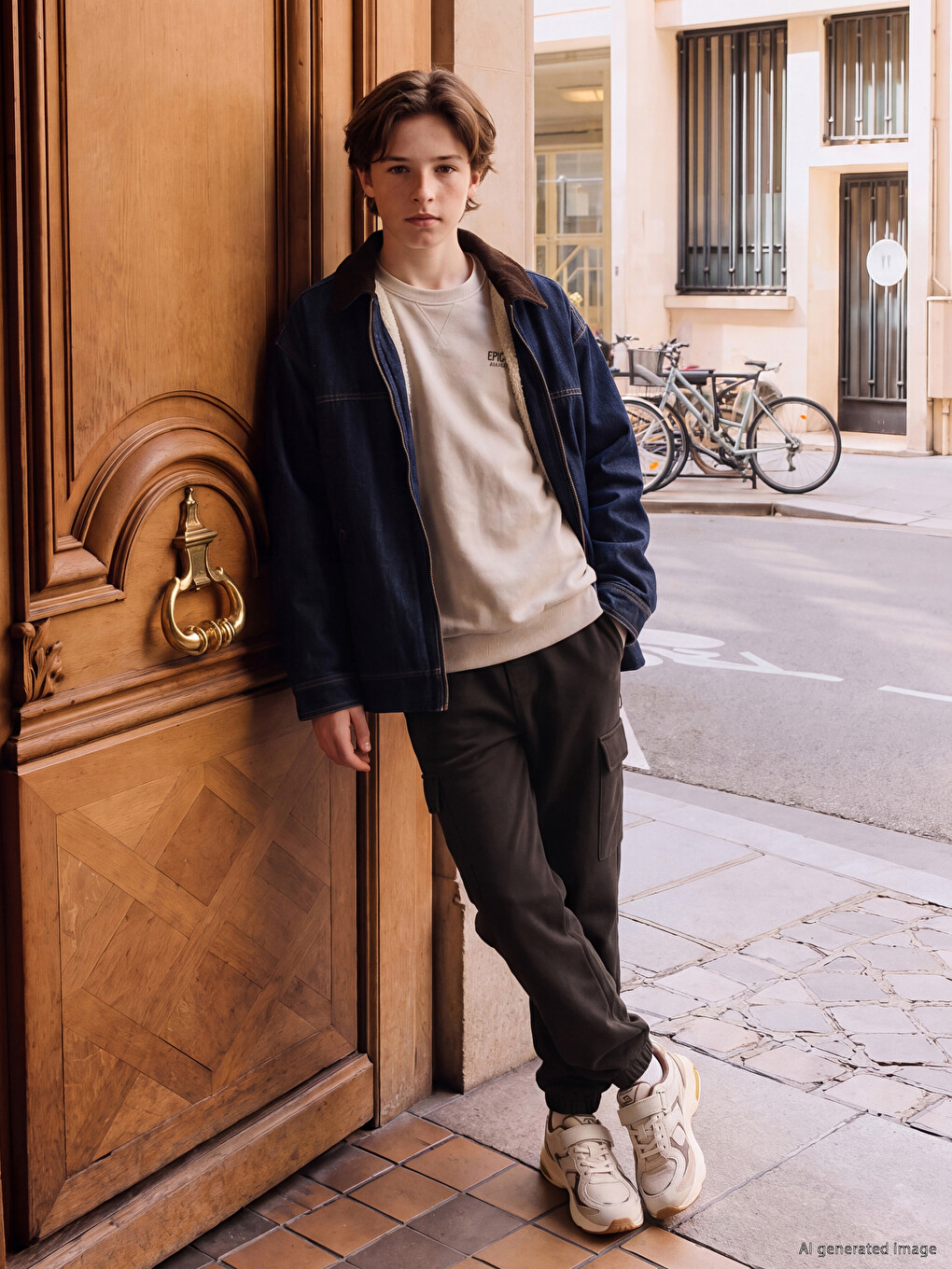 Boys' Cargo Jogger Trousers