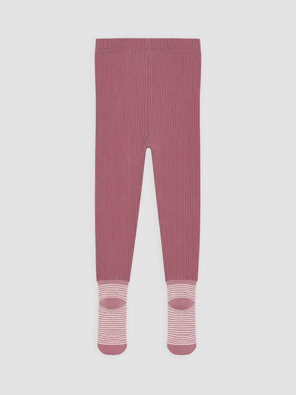 Baby Girls' Socked Leggings Pants 2 Pack-3