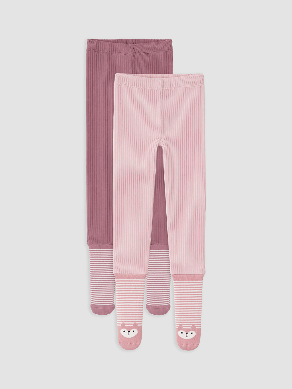 Vajzë E Vogël Roze Leggins