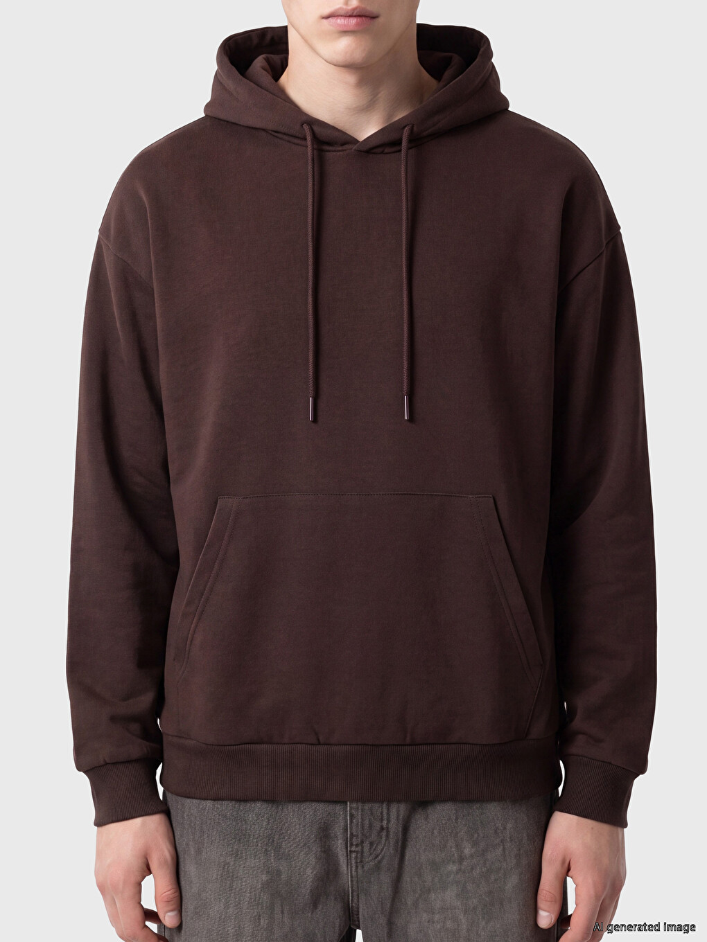 Man Plum Sweatshirt-2