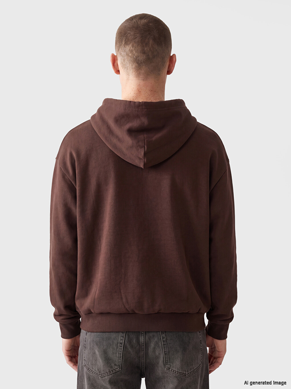 Man Plum Sweatshirt-3