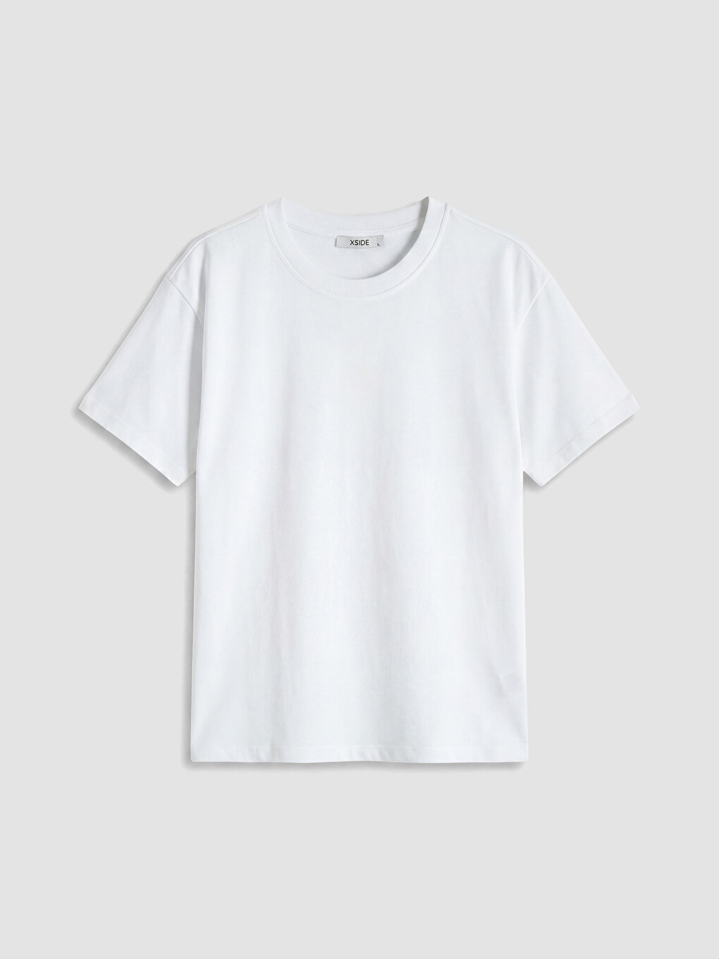Crew Neck 100% Cotton Women's T-shirt-4