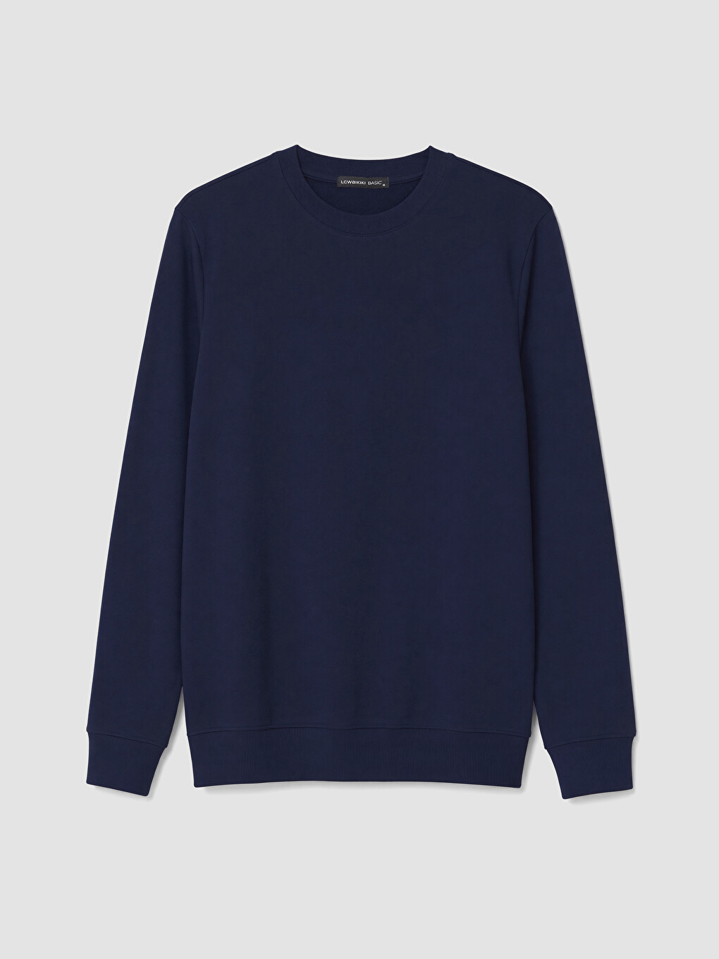 Sweat-shirt Homme À Col Rond-3