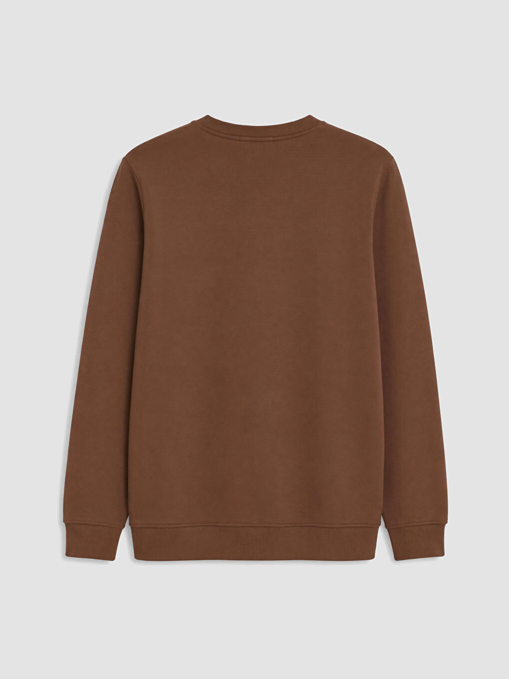 Crew Neck Men's Thick Sweatshirt-5