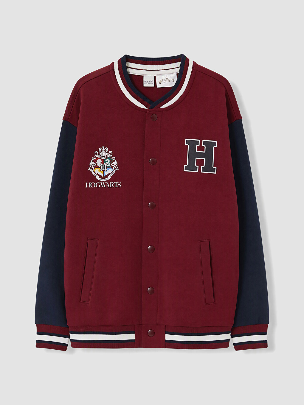Baseball Collar Harry Potter Licensed Thick Jacket