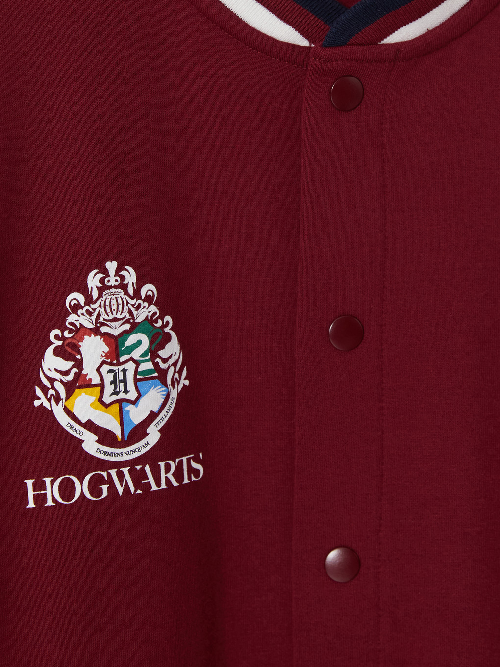 Baseball Collar Harry Potter Licensed Thick Jacket-1