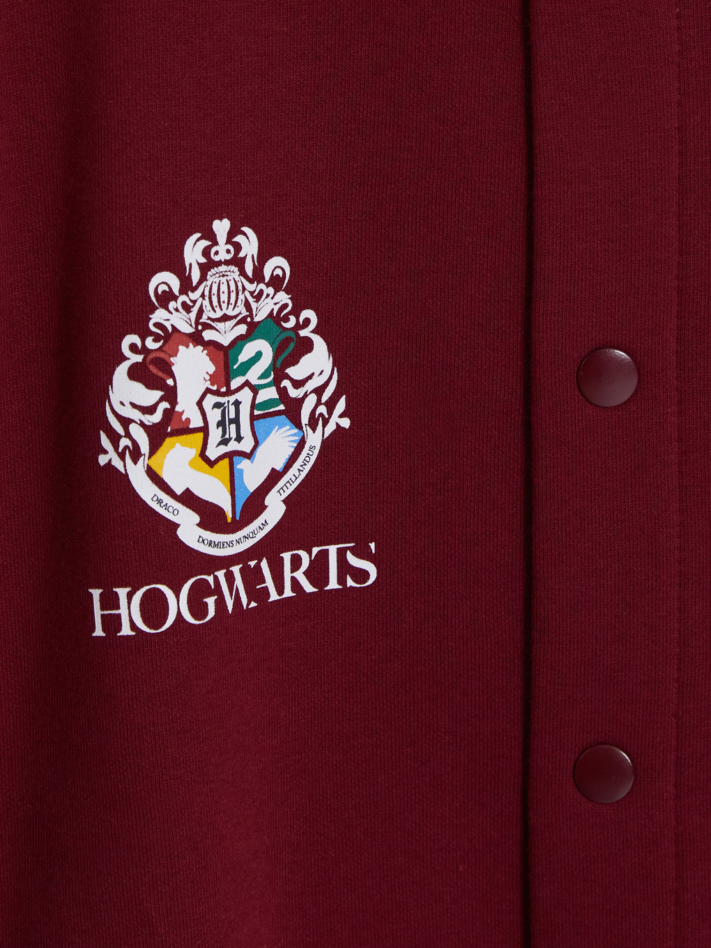 Baseball Collar Harry Potter Licensed Thick Jacket-3