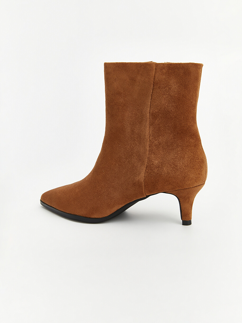 Suede Look Heeled Women's Boot-1