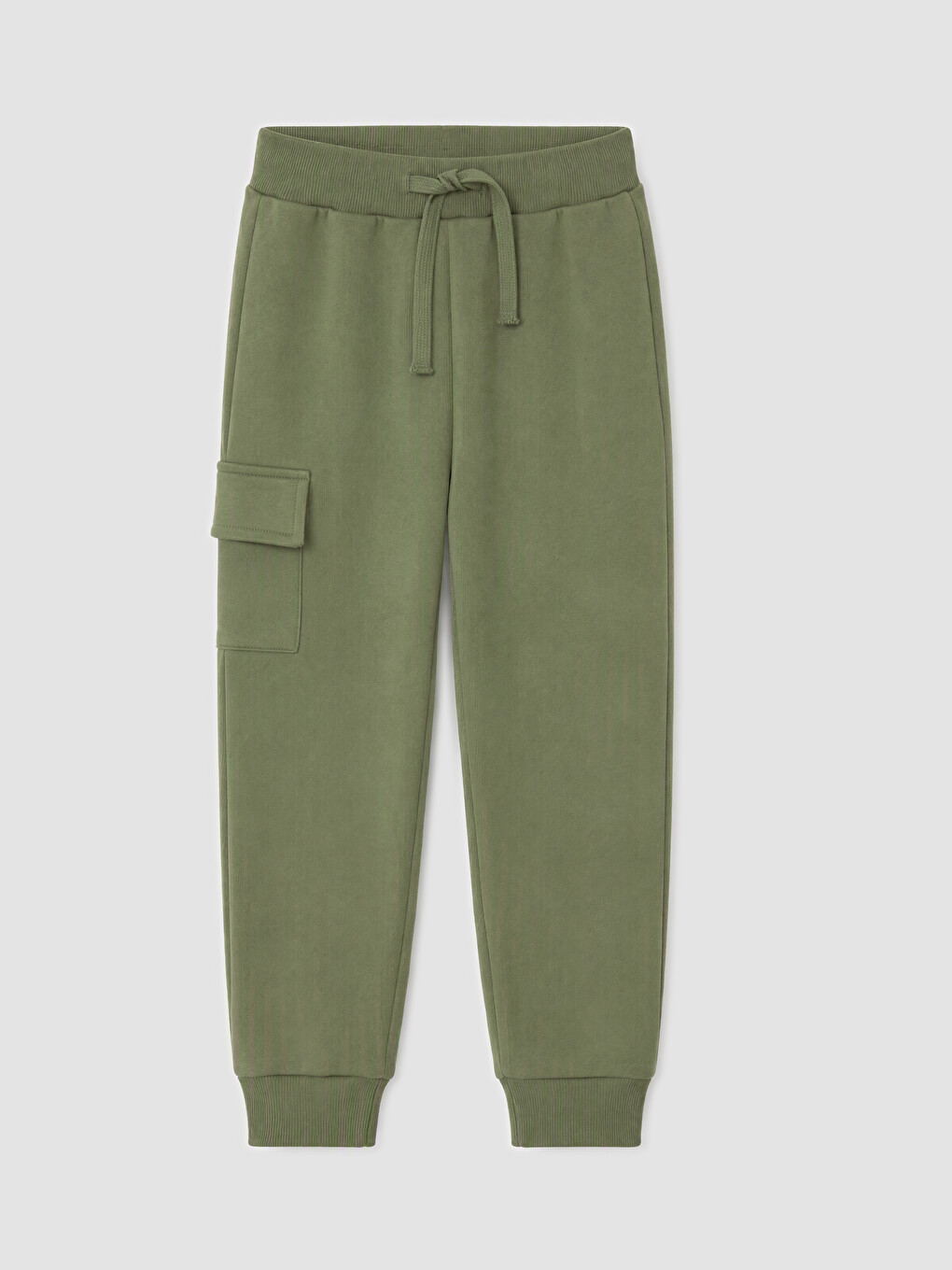 Boy Khaki Jogger Sweatpants-1