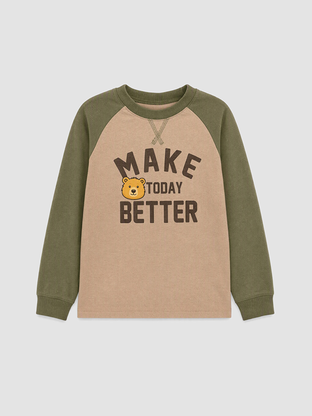 Tricou Băieți Cu Guler Rotund, Set De 2 Bucăți-1