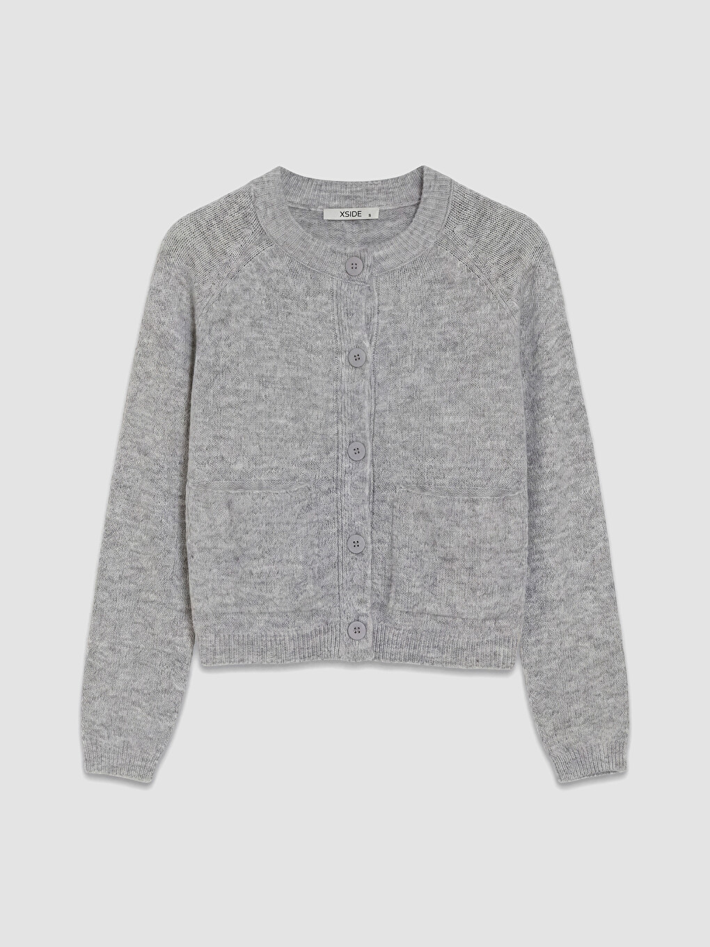Woman Grey Cardigan-4