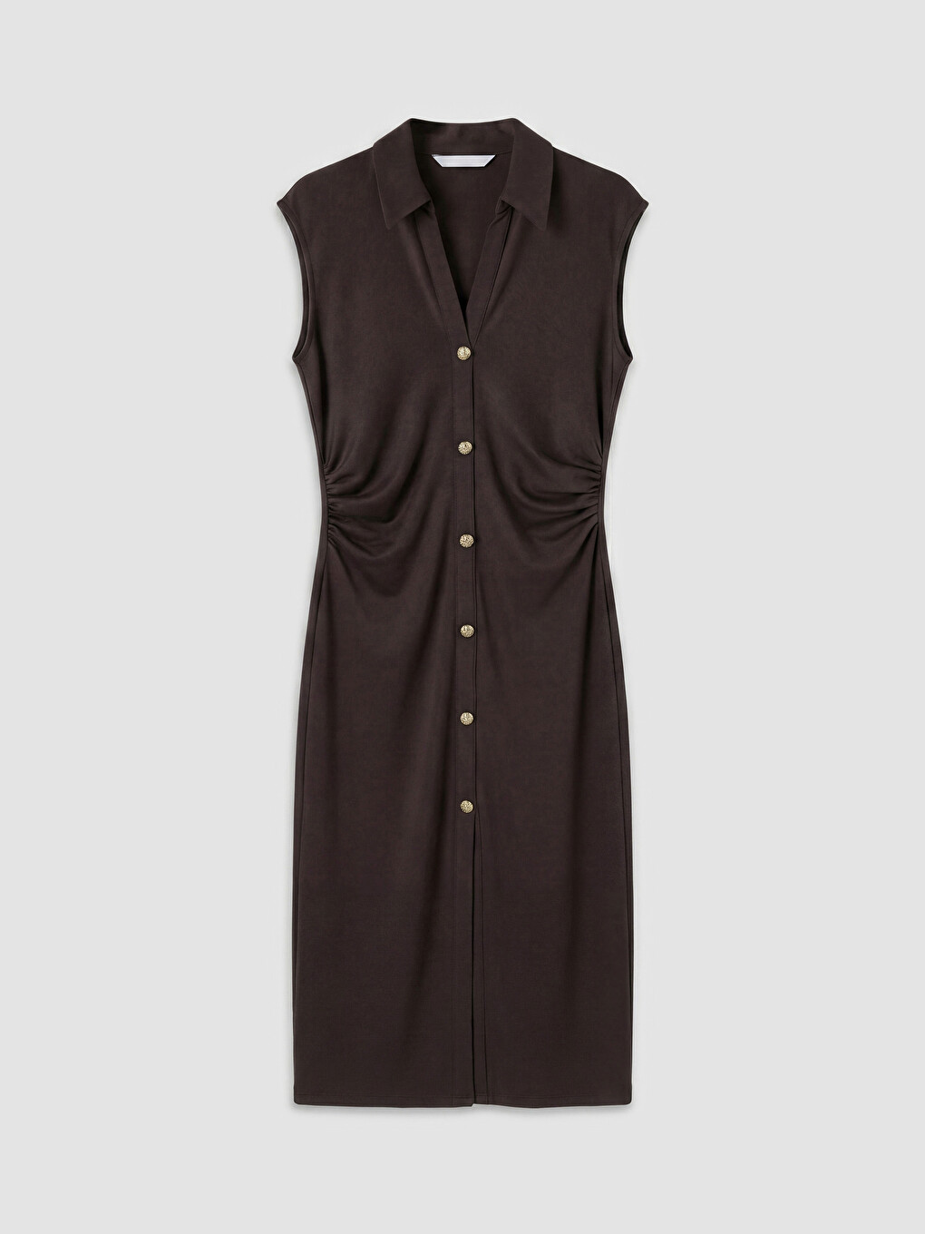 Robe Brun Femme-4